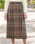 Grasmere Pure Wool Mock Kilt Style Skirt